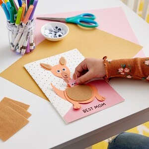 Mother's Day card making kit that says Best Mom